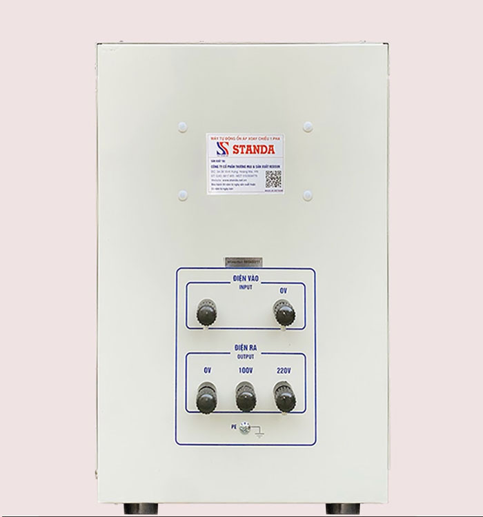 Ảnh máy tự động ổn áp Standa mặt sau của máy dây đồng siêu bền bỉ Ảnh máy tự động ổn áp Standa mặt sau của máy dây đồng siêu bền bỉ