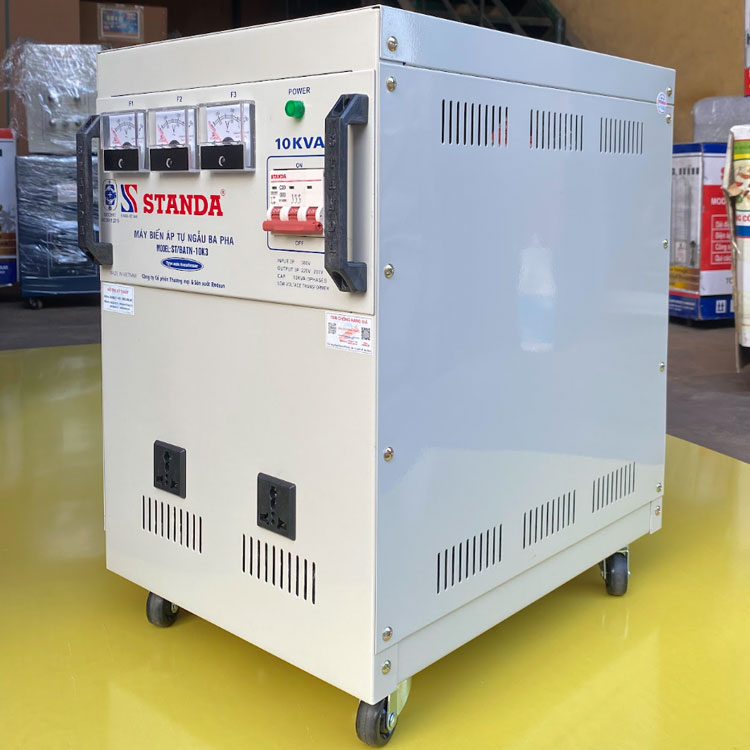 máy biến áp tự ngẫu Standa 10KVA -2
