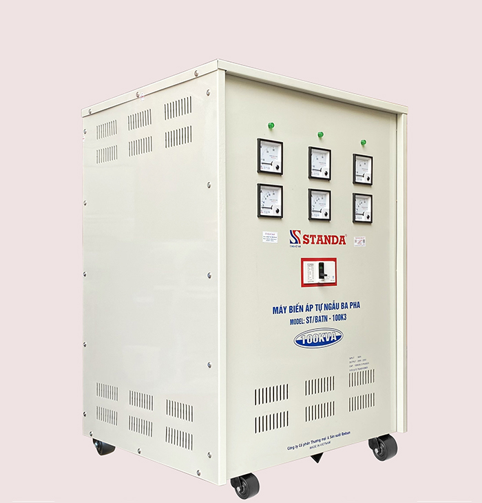 Biến áp 100kVA hạ áp 380V sang 220V-200V