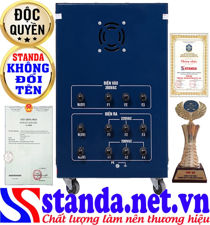 Biến áp cách ly 15kva Standa 3 pha