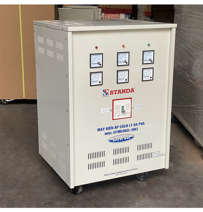 Mua Biến áp cách ly 60kva 3 pha-Thiết bị chống giật