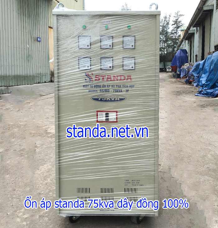 Ổn áp 3 pha tích hợp cân bằng pha standa 75kva