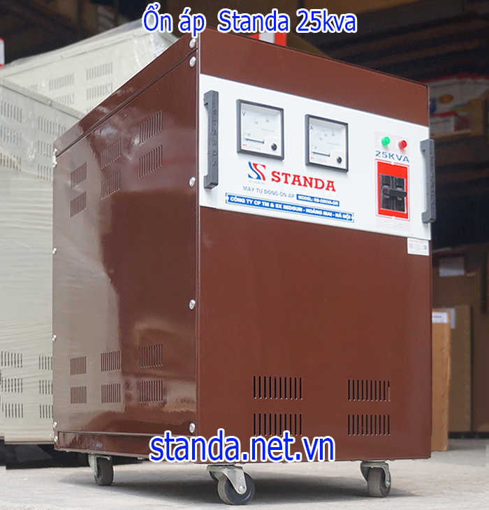 Ổn áp standa 25kva dải 50v chuẩn ít tốn điện nhất hiện nay Ổn áp standa 25kva dải 50v chuẩn ít tốn điện nhất hiện nay