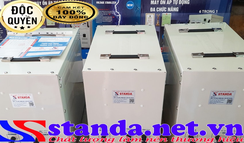 máy tự động ổn áp xoay chiều 1 pha ổn áp standa 7.5KVA DRI (90V-250V máy tự động ổn áp xoay chiều 1 pha ổn áp standa 7.5KVA DRI (90V-250V