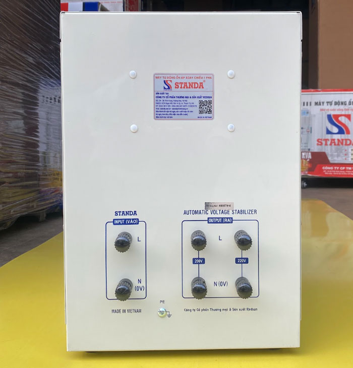 ổn áp Standa 10KVA mặt sau của máy dây đồng siêu bền bỉ ổn áp Standa 10KVA mặt sau của máy dây đồng siêu bền bỉ