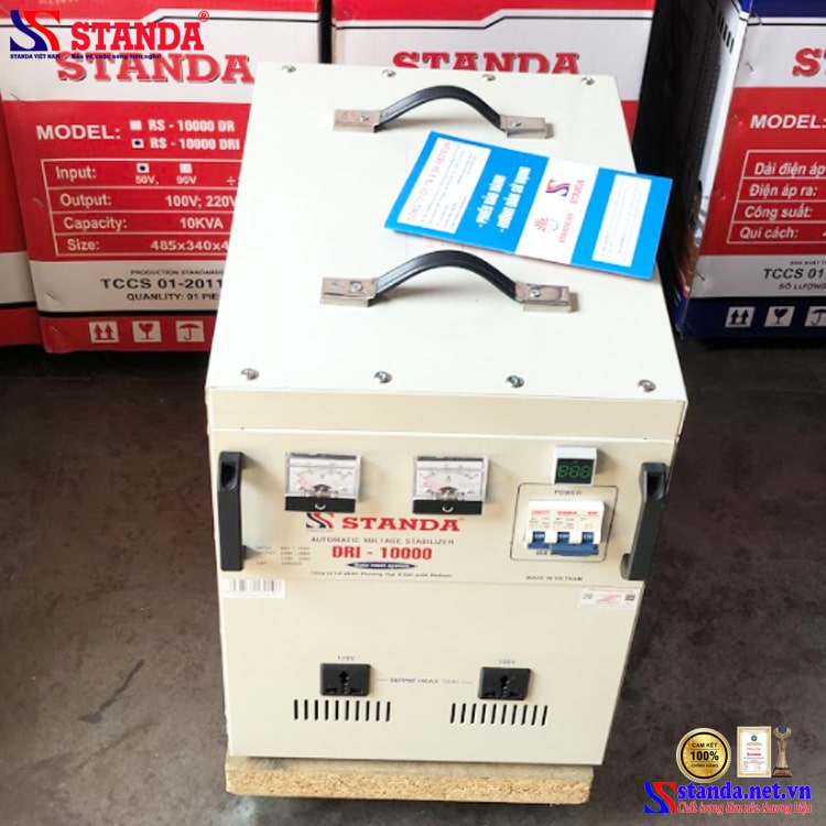 Ổn áp khắc phục hậu quả do điện yếu gây ra