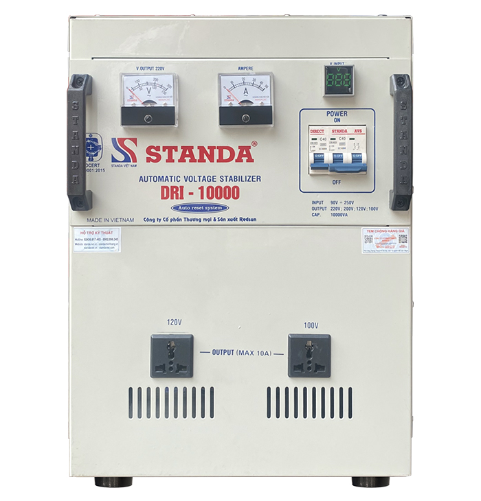 Ổn áp đa chức năng 10kva chính hãng