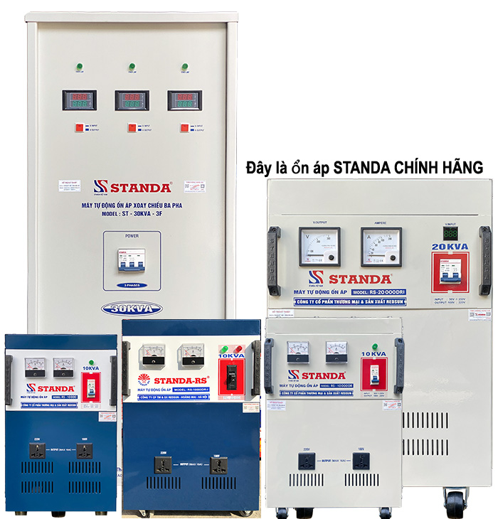 Máy ổn áp STANDA-REDSUN chính hãng 