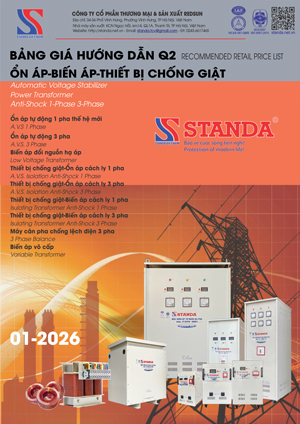 Ổn áp 1 pha dây đồng 100%