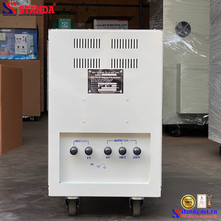 Ổn áp cách ly Standa 10KVA điện áp đầu vào 150V -250V điện áp đầu ra 110V-220V 