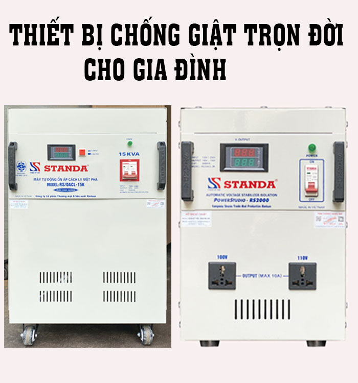 thiết bị chống giật trọn đời cho gia đình giá rẻ