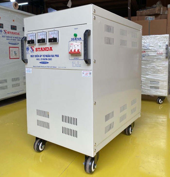 ảnh máy biến áp tự ngẫu Standa 35KVA điện áp 380V-220V 3 pha ảnh máy biến áp tự ngẫu Standa 35KVA điện áp 380V-220V 3 pha
