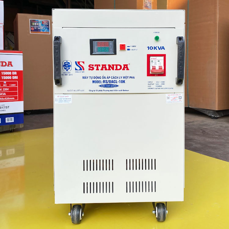 hướng dẫn sử dụng ổn áp Standa chuẩn chính xác nhất