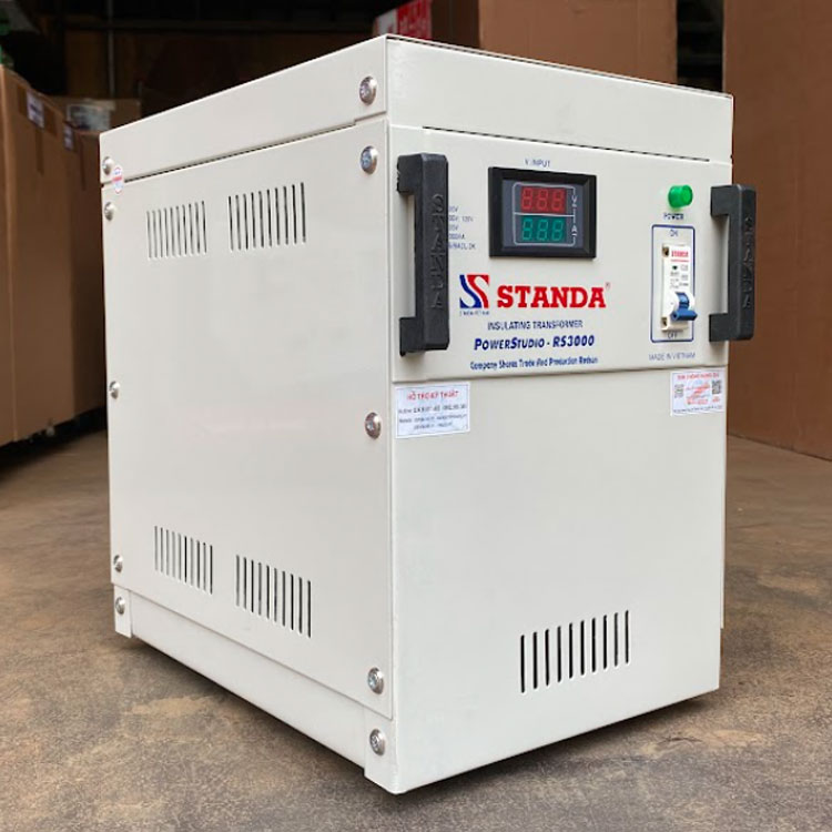 biến áp cách ly Standa chống giật chống nhiễu siêu bền bỉ 