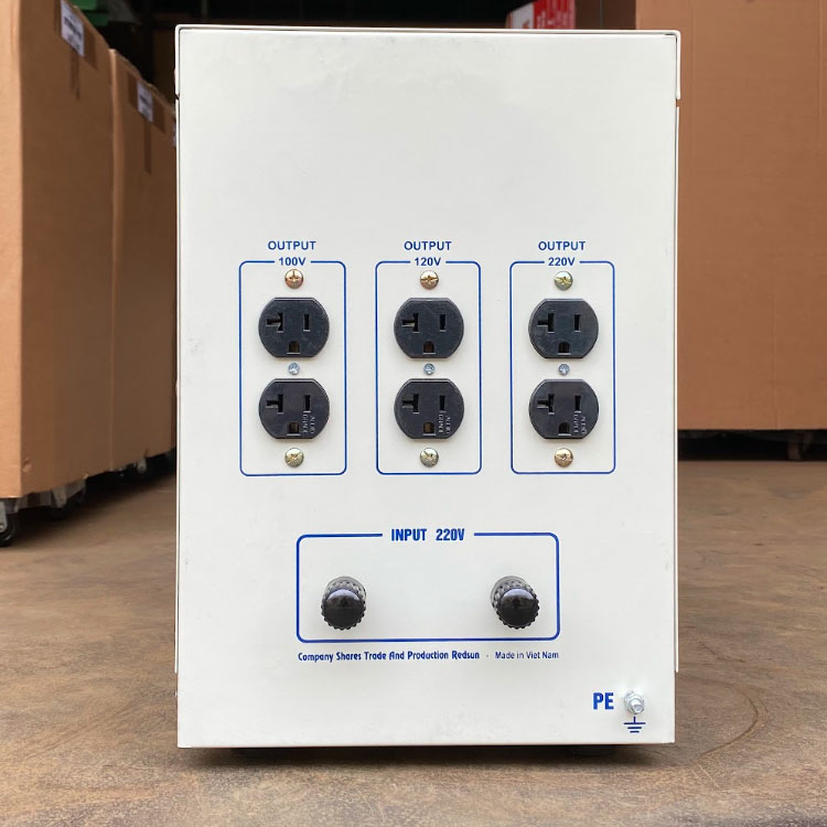 ảnh biến áp cách ly Standa 10KVA dây đồng siêu bền chất lượng cao 