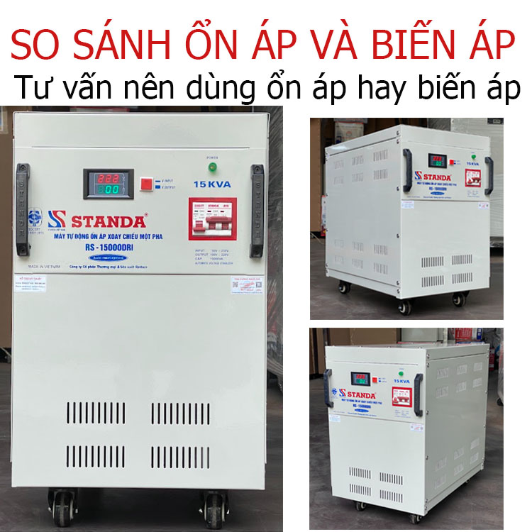 sự khác nhau về công dụng của ổn áp và biến áp sự khác nhau về công dụng của ổn áp và biến áp