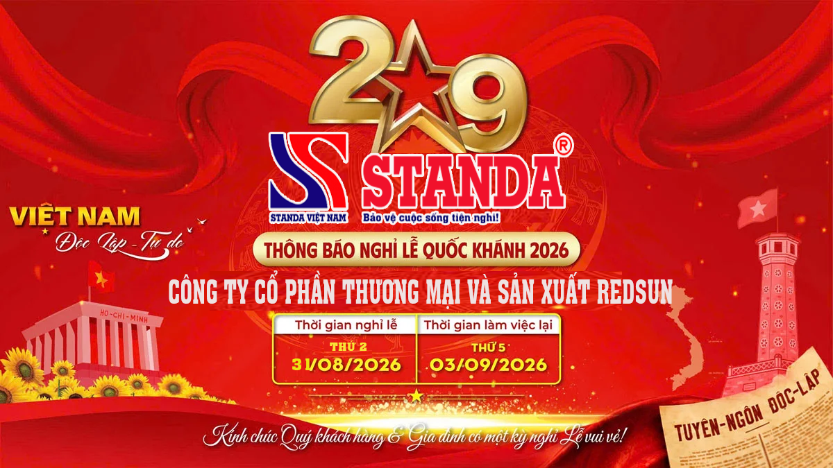 Thông báo nghĩ lễ quốc khánh 2/9