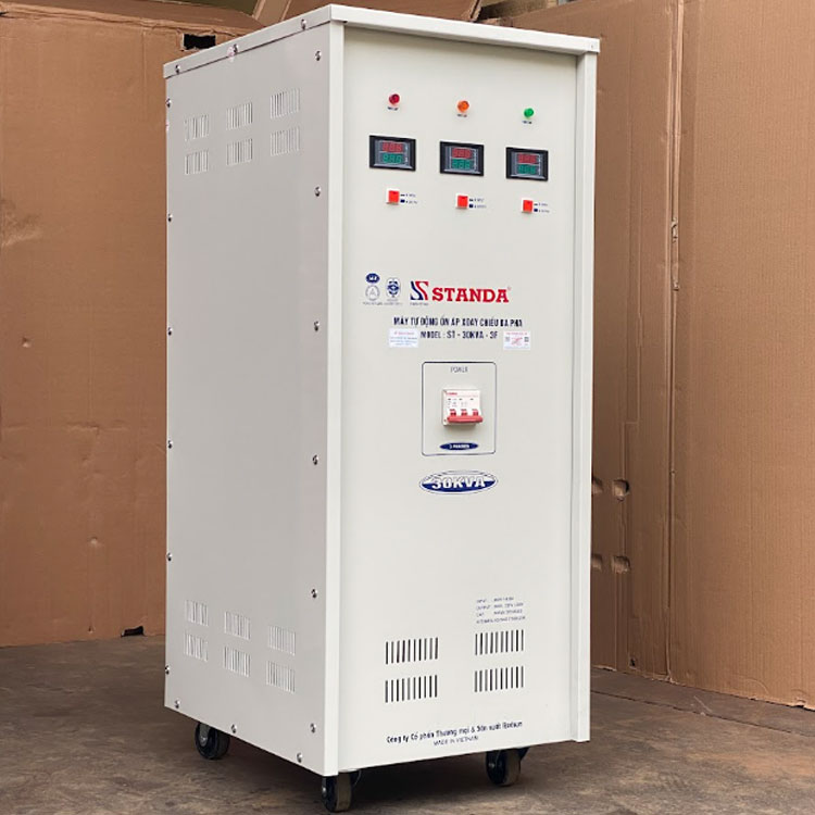 máy tự động ổn áp Standa mặt trước của máy dây đồng máy tự động ổn áp Standa mặt trước của máy dây đồng